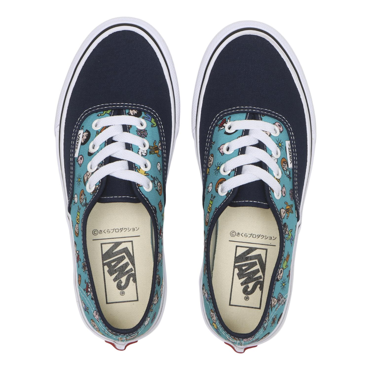 【VANS】 ヴァンズ AUTHENTIC オーセンティック V44CF MARUKO NAVY/MULTI NAVY/MULTI