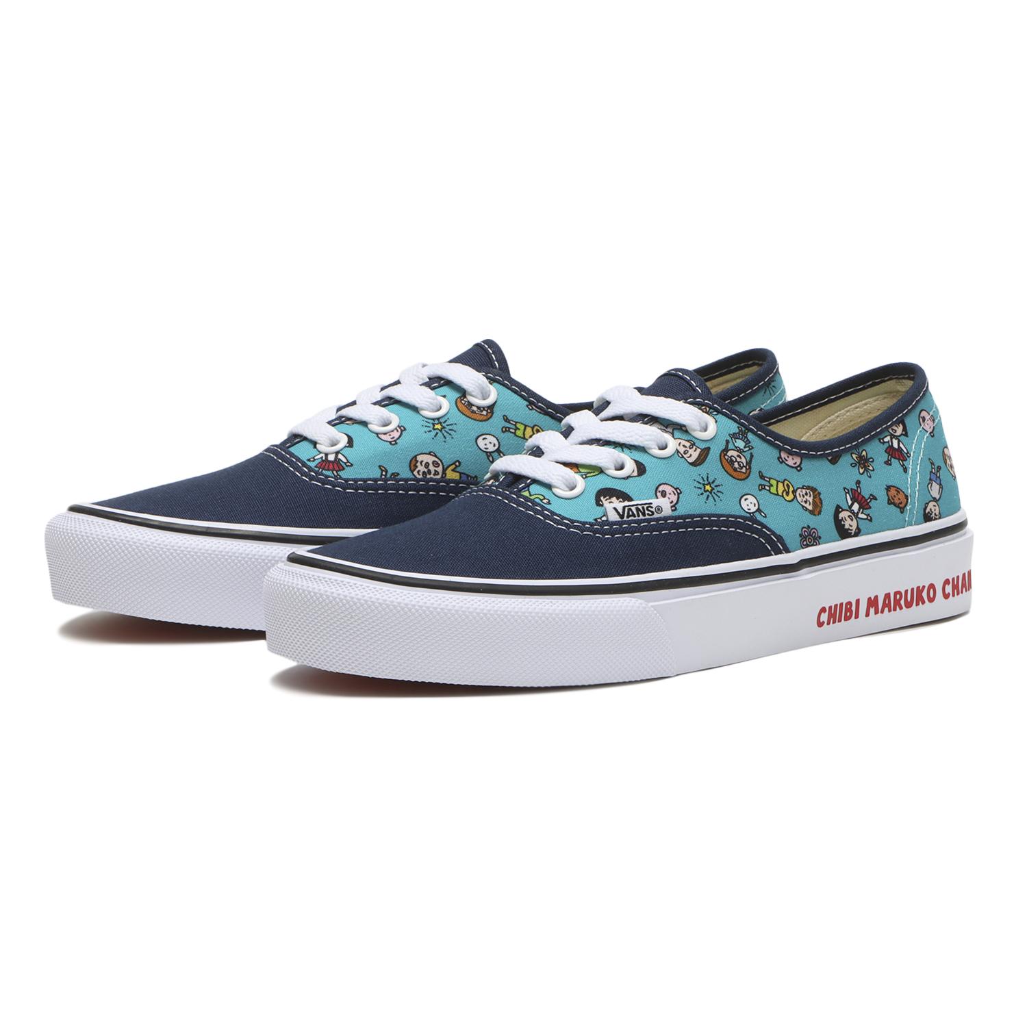 【VANS】 ヴァンズ AUTHENTIC オーセンティック V44CF MARUKO NAVY/MULTI NAVY/MULTI