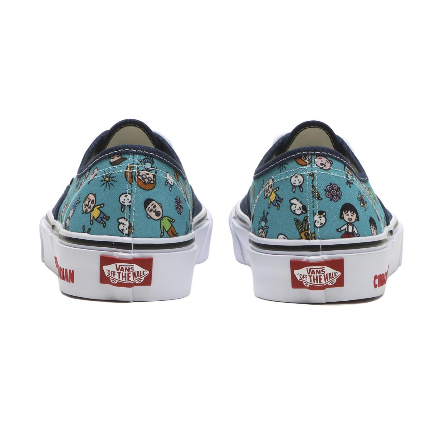 【VANS】 ヴァンズ AUTHENTIC オーセンティック V44CF MARUKO NAVY/MULTI NAVY/MULTI