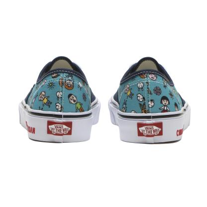 【VANS】 ヴァンズ AUTHENTIC オーセンティック V44CF MARUKO NAVY/MULTI NAVY/MULTI