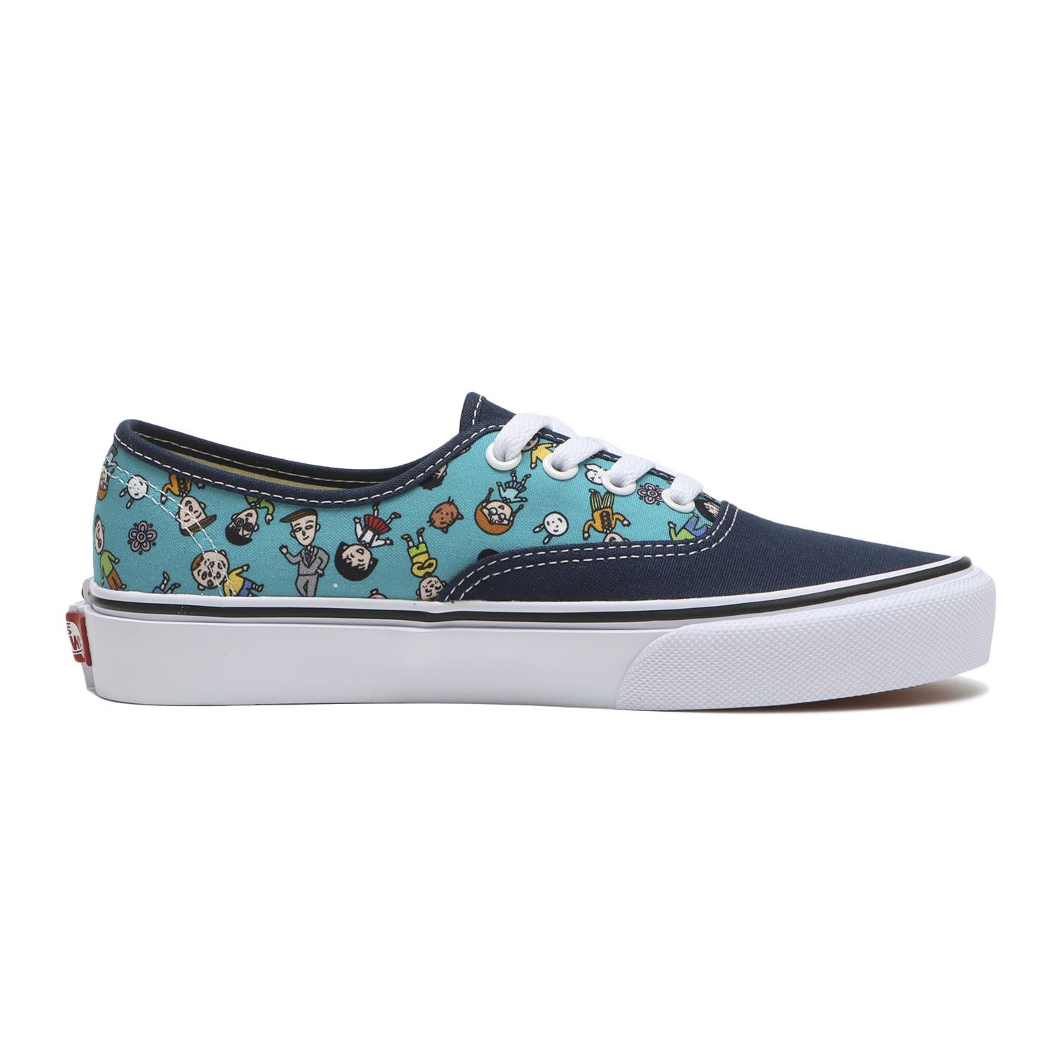 【VANS】 ヴァンズ AUTHENTIC オーセンティック V44CF MARUKO NAVY/MULTI NAVY/MULTI