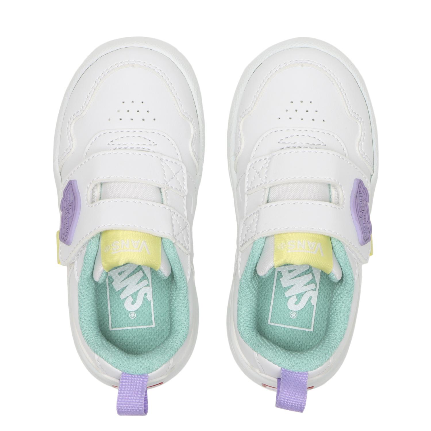 ベビー 【VANS】 ヴァンズ 12-165(H) RIGIDA リジダ V2920B PTC PINK/WHITE WHITE/MULTI