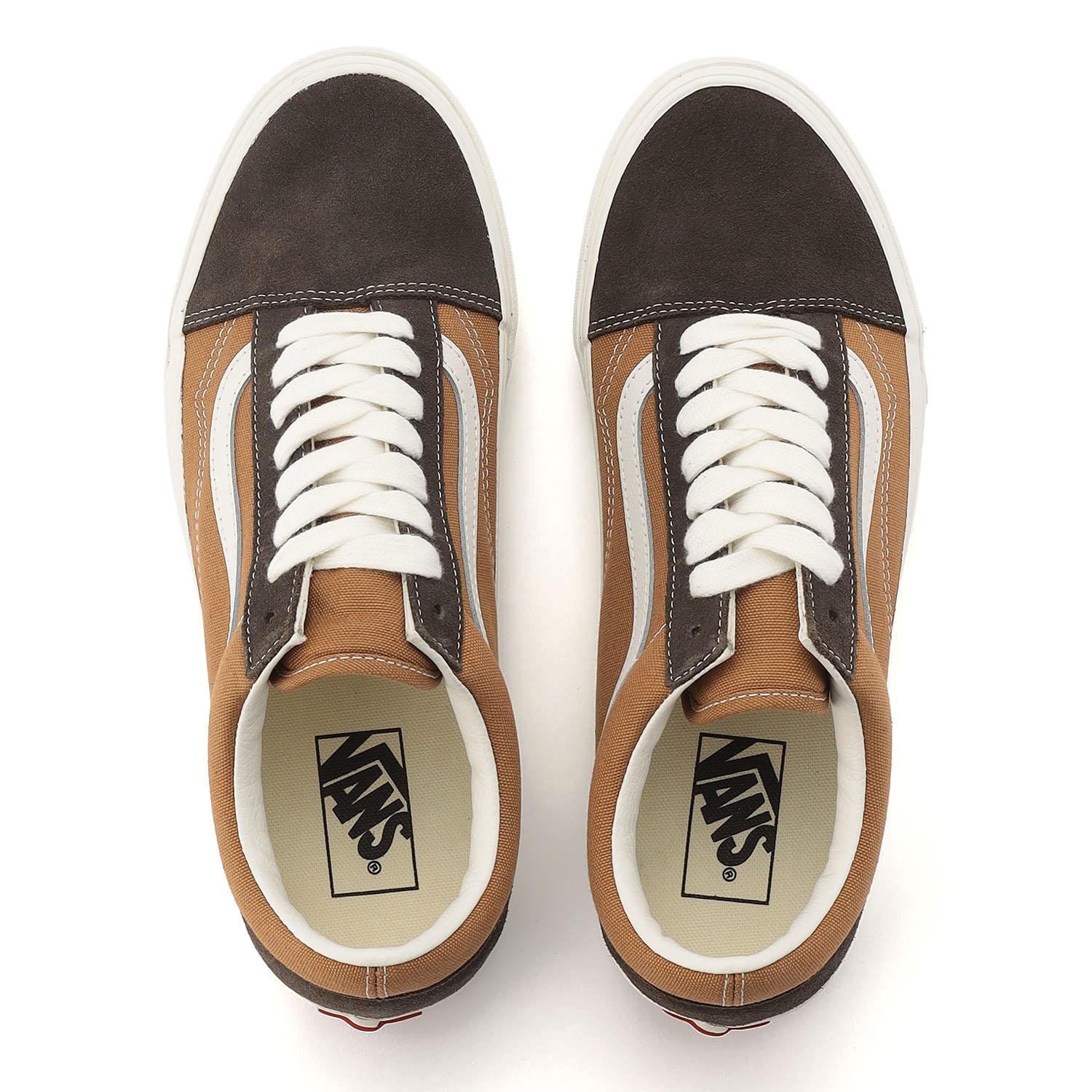 【VANS】 ヴァンズ OLD SKOOL オールドスクール VN000D9YBW2 2-TONE BROWN/BR 2-TONE BROWN/BR