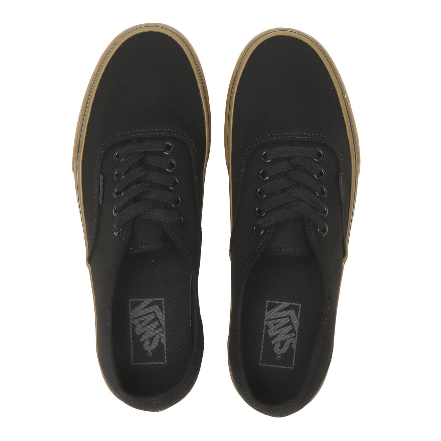 【VANS】 ヴァンズ AUTHENTIC オーセンティック VN000EGA0I4 BLACK/BLACK/GUM BLACK/BLACK/GUM