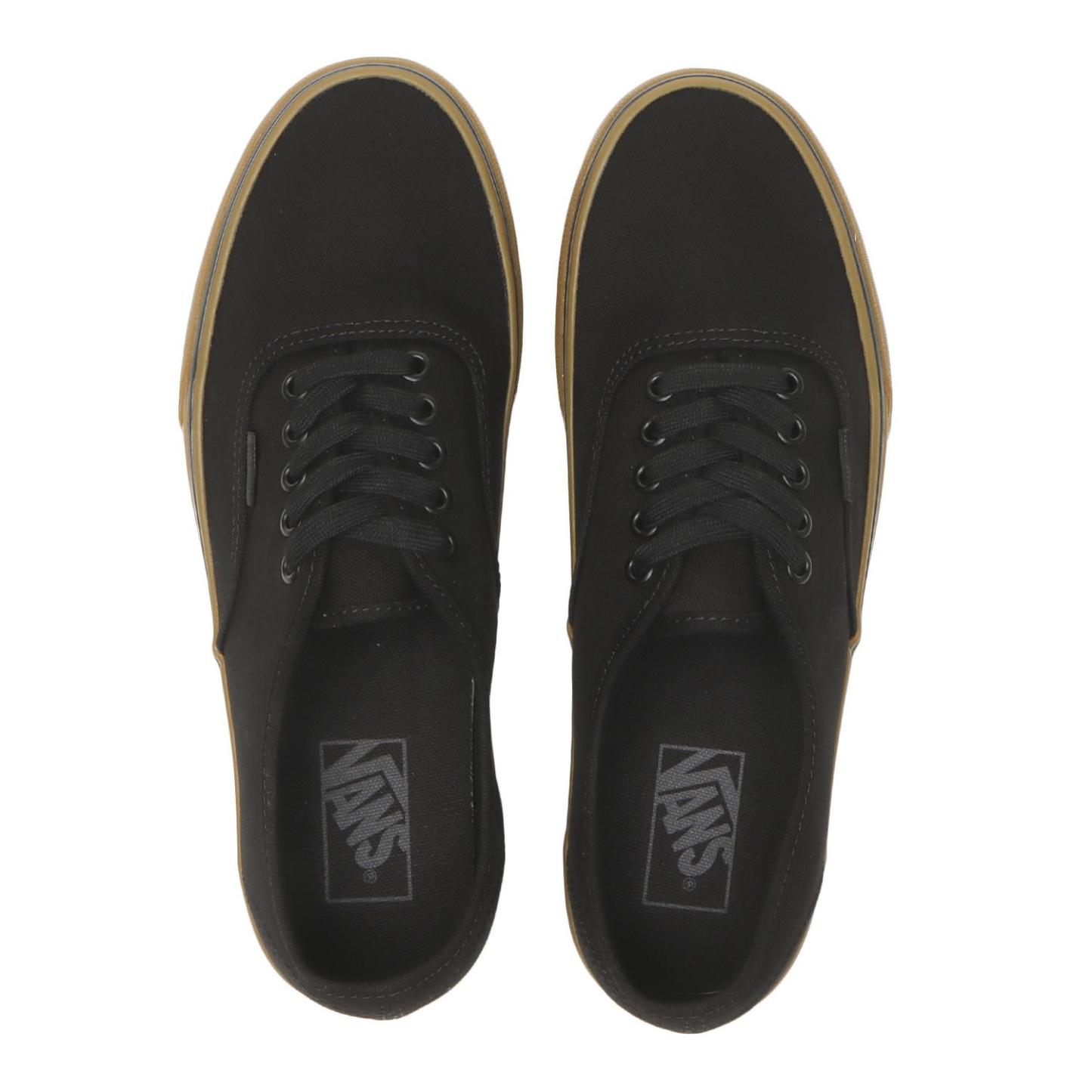 【VANS】 ヴァンズ AUTHENTIC オーセンティック VN000EGA0I4 BLACK/BLACK/GUM BLACK/BLACK/GUM