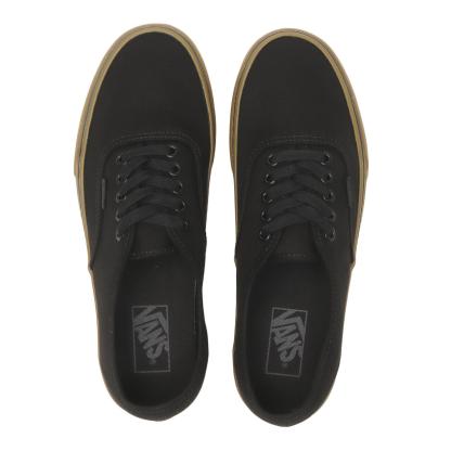 【VANS】 ヴァンズ AUTHENTIC オーセンティック VN000EGA0I4 BLACK/BLACK/GUM BLACK/BLACK/GUM