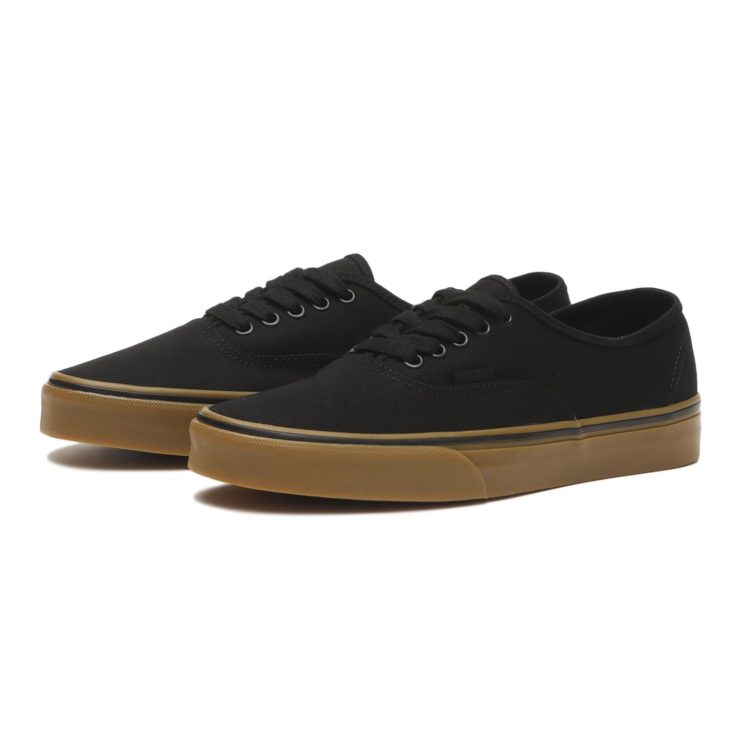 【VANS】 ヴァンズ AUTHENTIC オーセンティック VN000EGA0I4 BLACK/BLACK/GUM BLACK/BLACK/GUM
