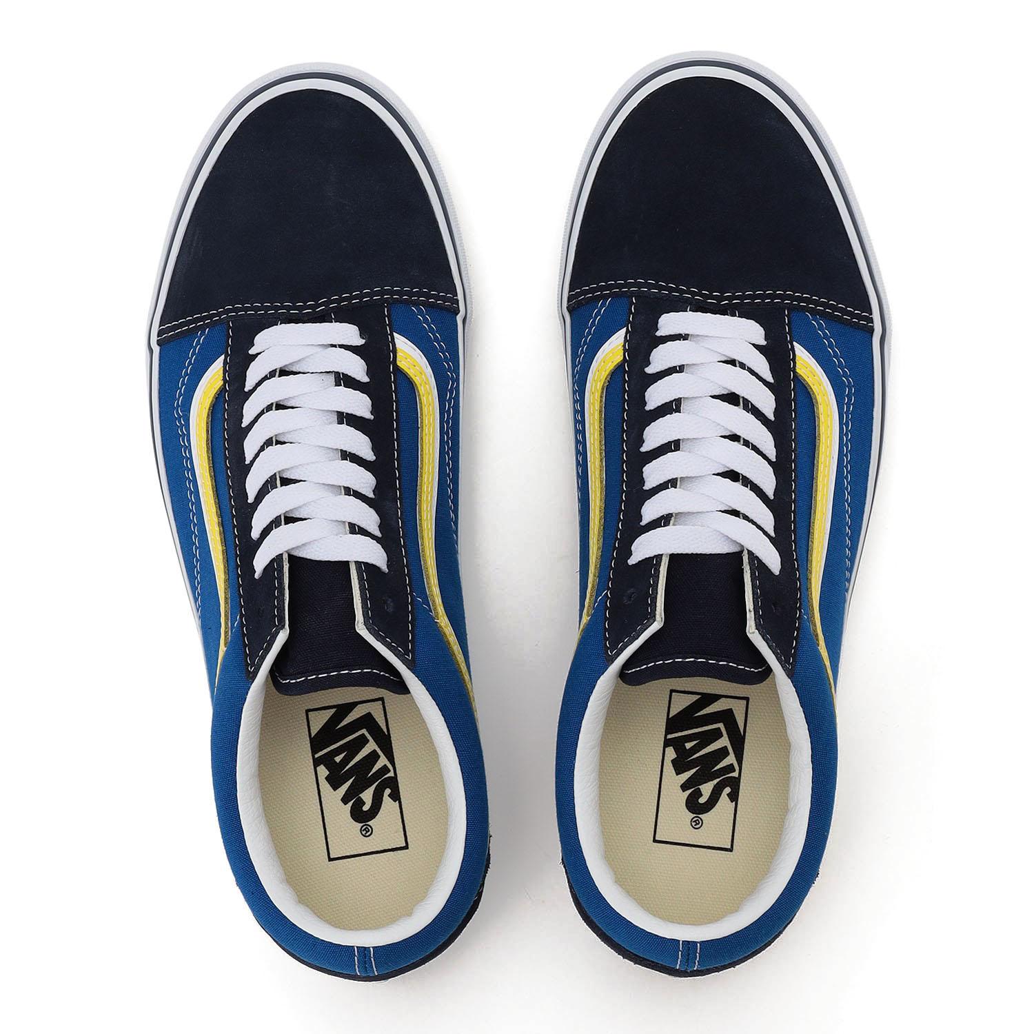 【VANS】 ヴァンズ OLD SKOOL DS オールドスクール DS VN000EG8BYL *BLUE/YELLOW *BLUE/YELLOW