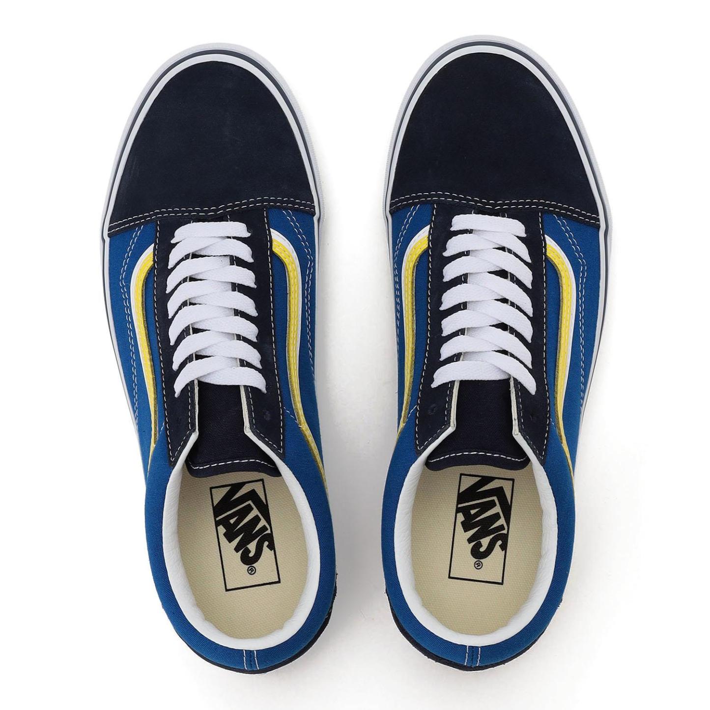 【VANS】 ヴァンズ OLD SKOOL DS オールドスクール DS VN000EG8BYL *BLUE/YELLOW *BLUE/YELLOW