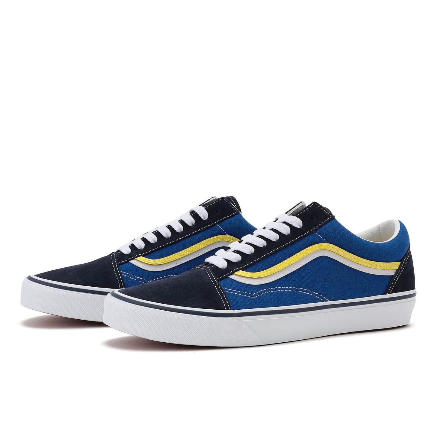 【VANS】 ヴァンズ OLD SKOOL DS オールドスクール DS VN000EG8BYL *BLUE/YELLOW *BLUE/YELLOW