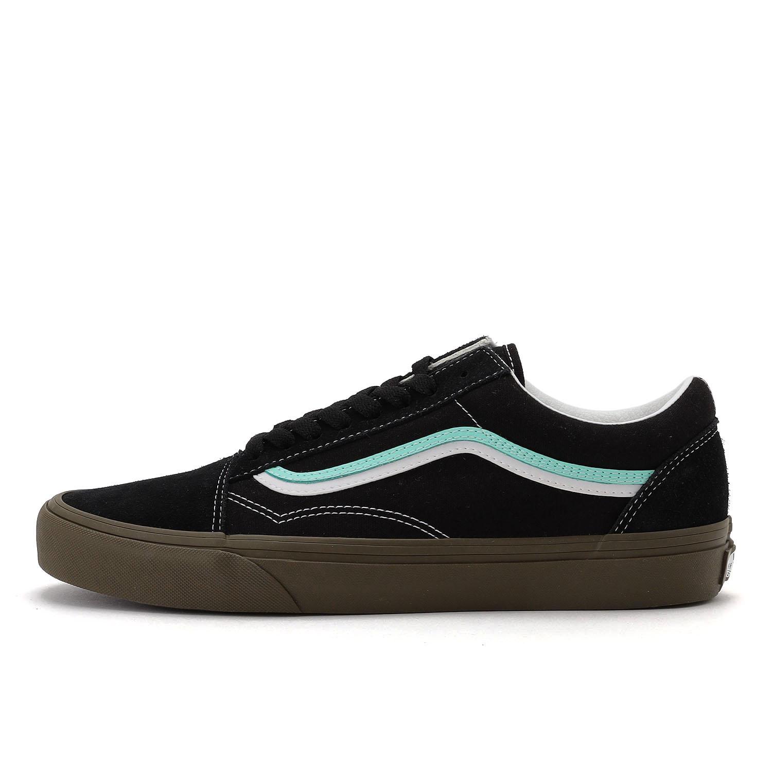 【VANS】 ヴァンズ OLD SKOOL DS オールドスクール DS VN000EG8HJL *BLACK/ARUBA BL *BLACK/ARUBA BL