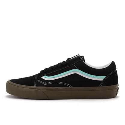 【VANS】 ヴァンズ OLD SKOOL DS オールドスクール DS VN000EG8HJL *BLACK/ARUBA BL *BLACK/ARUBA BL
