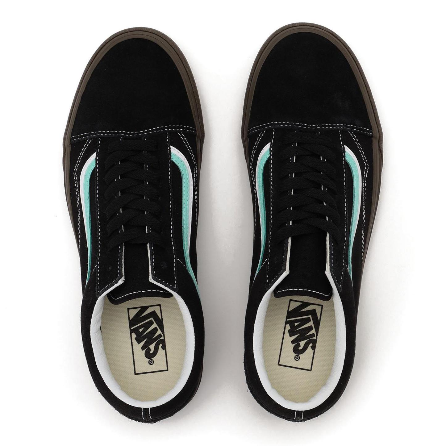 【VANS】 ヴァンズ OLD SKOOL DS オールドスクール DS VN000EG8HJL *BLACK/ARUBA BL *BLACK/ARUBA BL