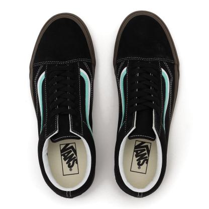 【VANS】 ヴァンズ OLD SKOOL DS オールドスクール DS VN000EG8HJL *BLACK/ARUBA BL *BLACK/ARUBA BL