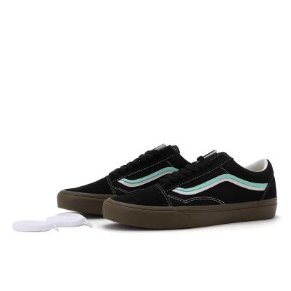 【VANS】 ヴァンズ OLD SKOOL DS オールドスクール DS VN000EG8HJL *BLACK/ARUBA BL *BLACK/ARUBA BL