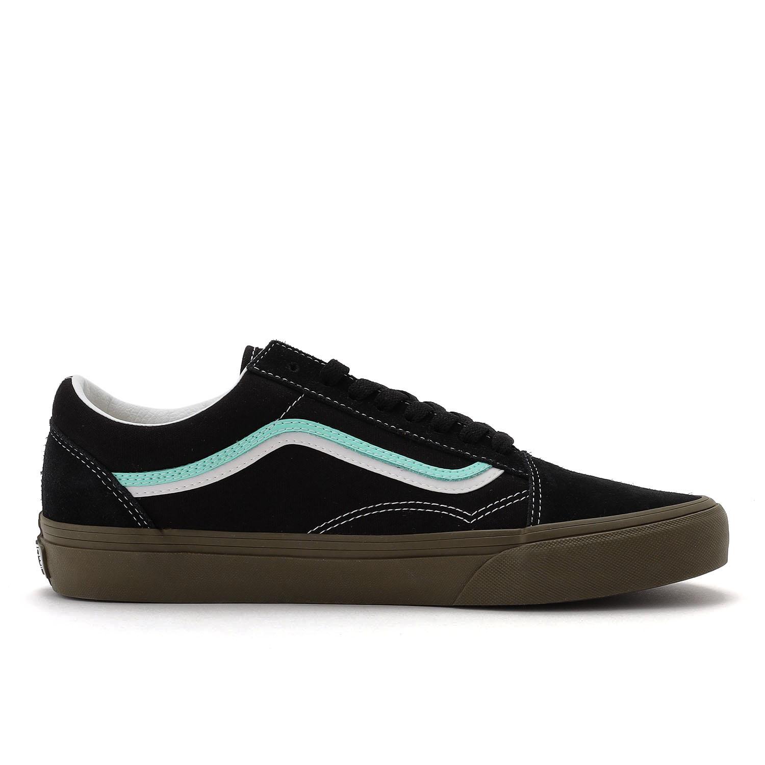【VANS】 ヴァンズ OLD SKOOL DS オールドスクール DS VN000EG8HJL *BLACK/ARUBA BL *BLACK/ARUBA BL