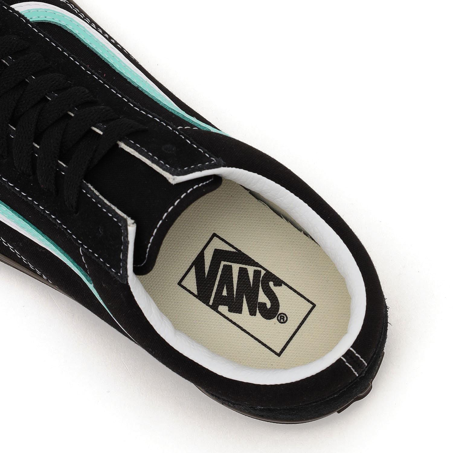 【VANS】 ヴァンズ OLD SKOOL DS オールドスクール DS VN000EG8HJL *BLACK/ARUBA BL *BLACK/ARUBA BL