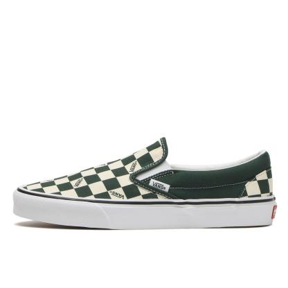 【VANS】 ヴァンズ CLASSIC SLIP-ON スリッポン VN000DAHEME VANS CHK EMERAL VANS CHK EMERAL