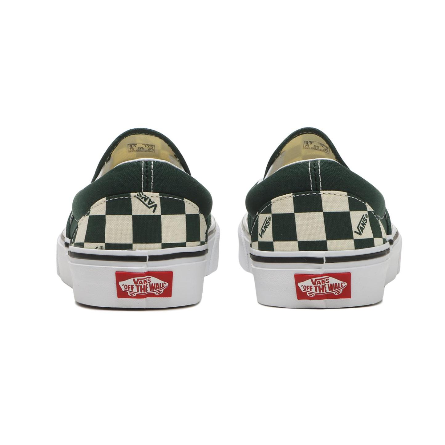 【VANS】 ヴァンズ CLASSIC SLIP-ON スリッポン VN000DAHEME VANS CHK EMERAL VANS CHK EMERAL
