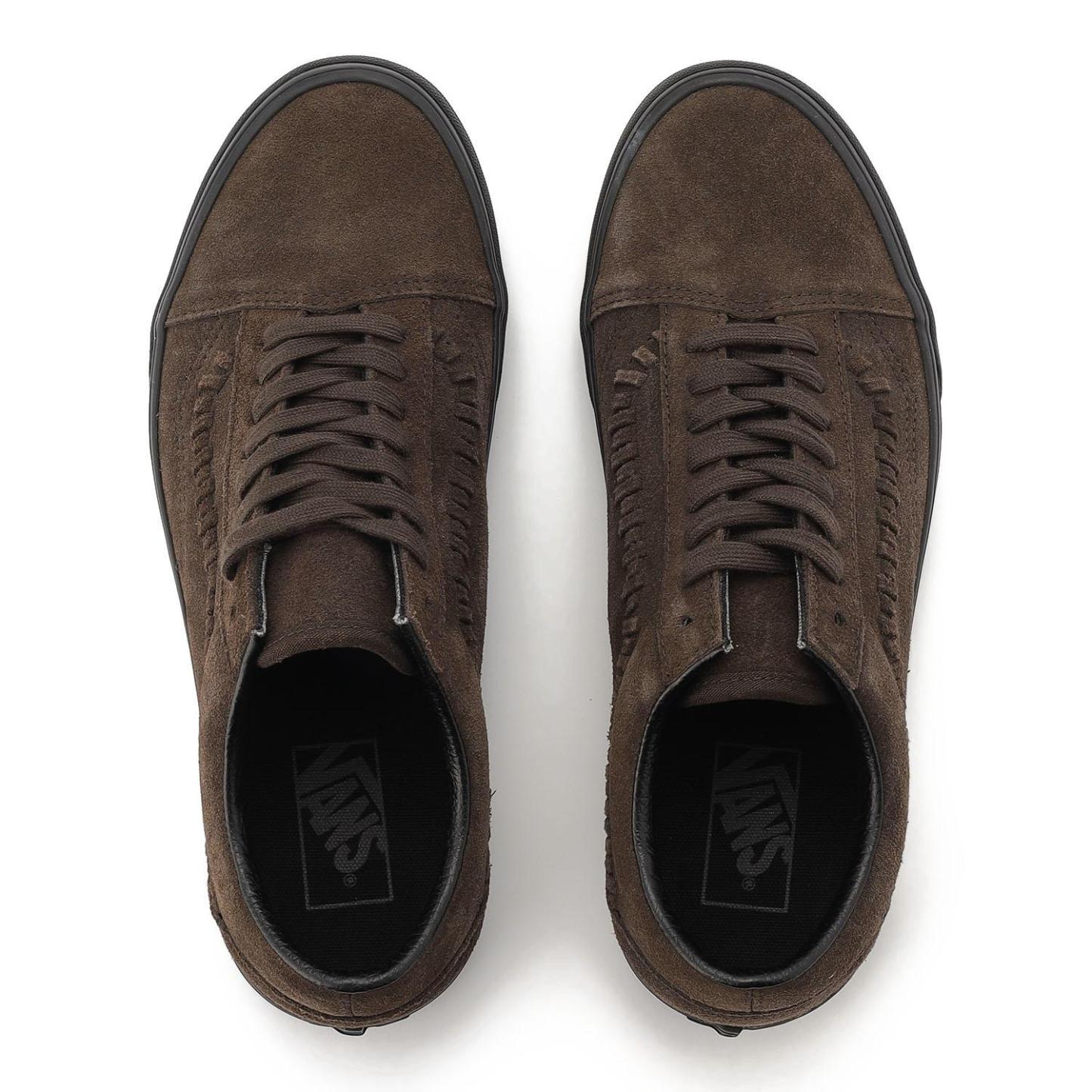 【VANS】 ヴァンズ OLD SKOOL オールドスクール VN000D9YY49 C.STRIPE BR/BLK C.STRIPE BR/BLK