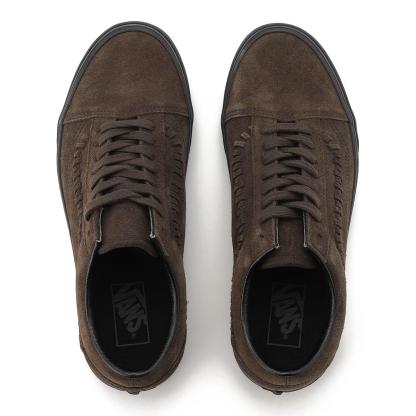 【VANS】 ヴァンズ OLD SKOOL オールドスクール VN000D9YY49 C.STRIPE BR/BLK C.STRIPE BR/BLK
