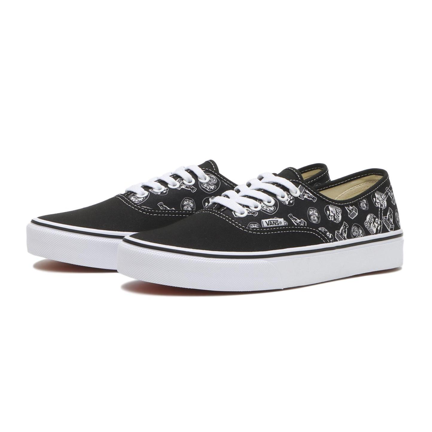 【VANS】 ヴァンズ AUTHENTIC オーセンティック V44CF JP.PTN BLACK/WHITE BLACK/WHITE