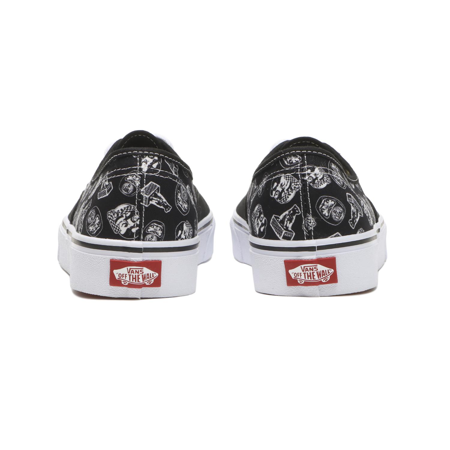 【VANS】 ヴァンズ AUTHENTIC オーセンティック V44CF JP.PTN BLACK/WHITE BLACK/WHITE