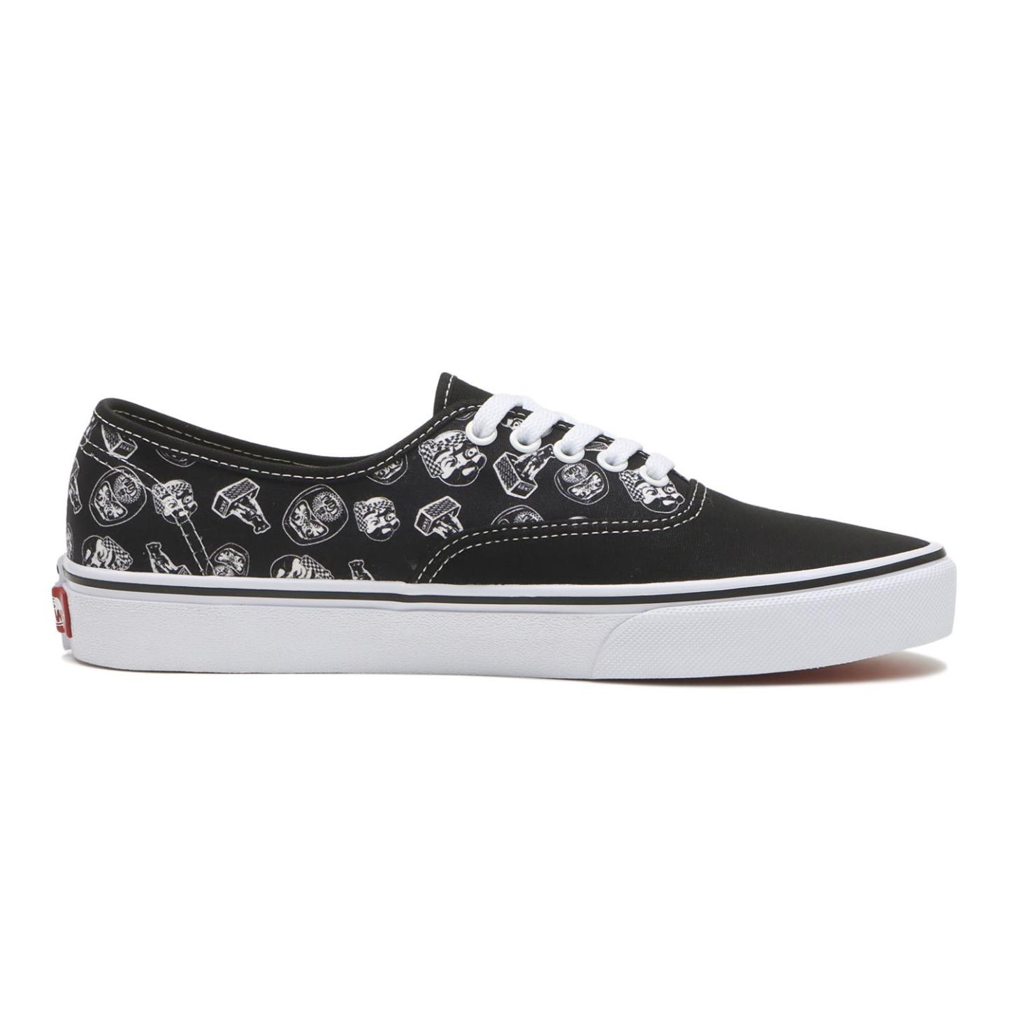 【VANS】 ヴァンズ AUTHENTIC オーセンティック V44CF JP.PTN BLACK/WHITE BLACK/WHITE