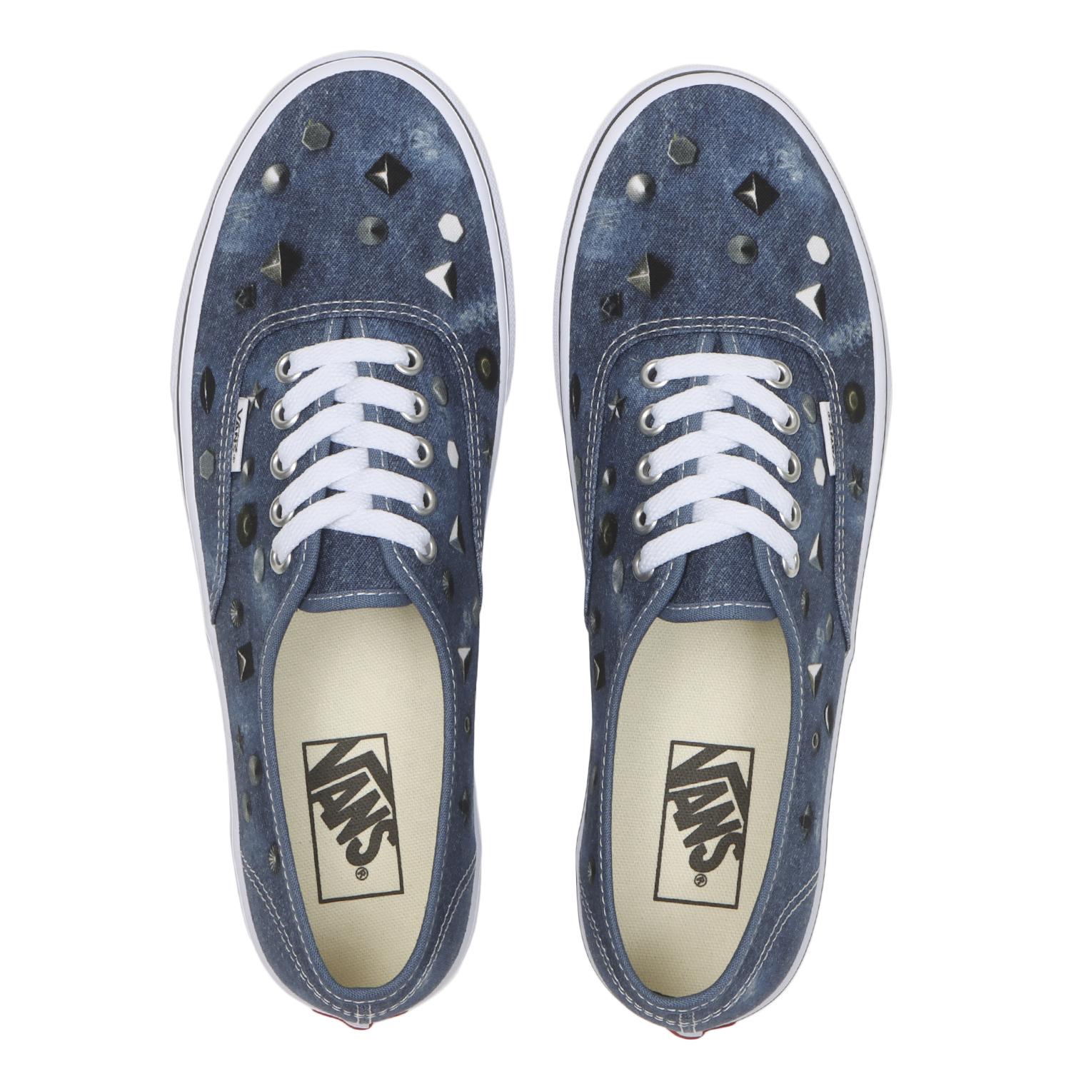 【VANS】 ヴァンズ AUTHENTIC オーセンティック V44CF D.ECT BLACK/BLACK NAVY/WHITE