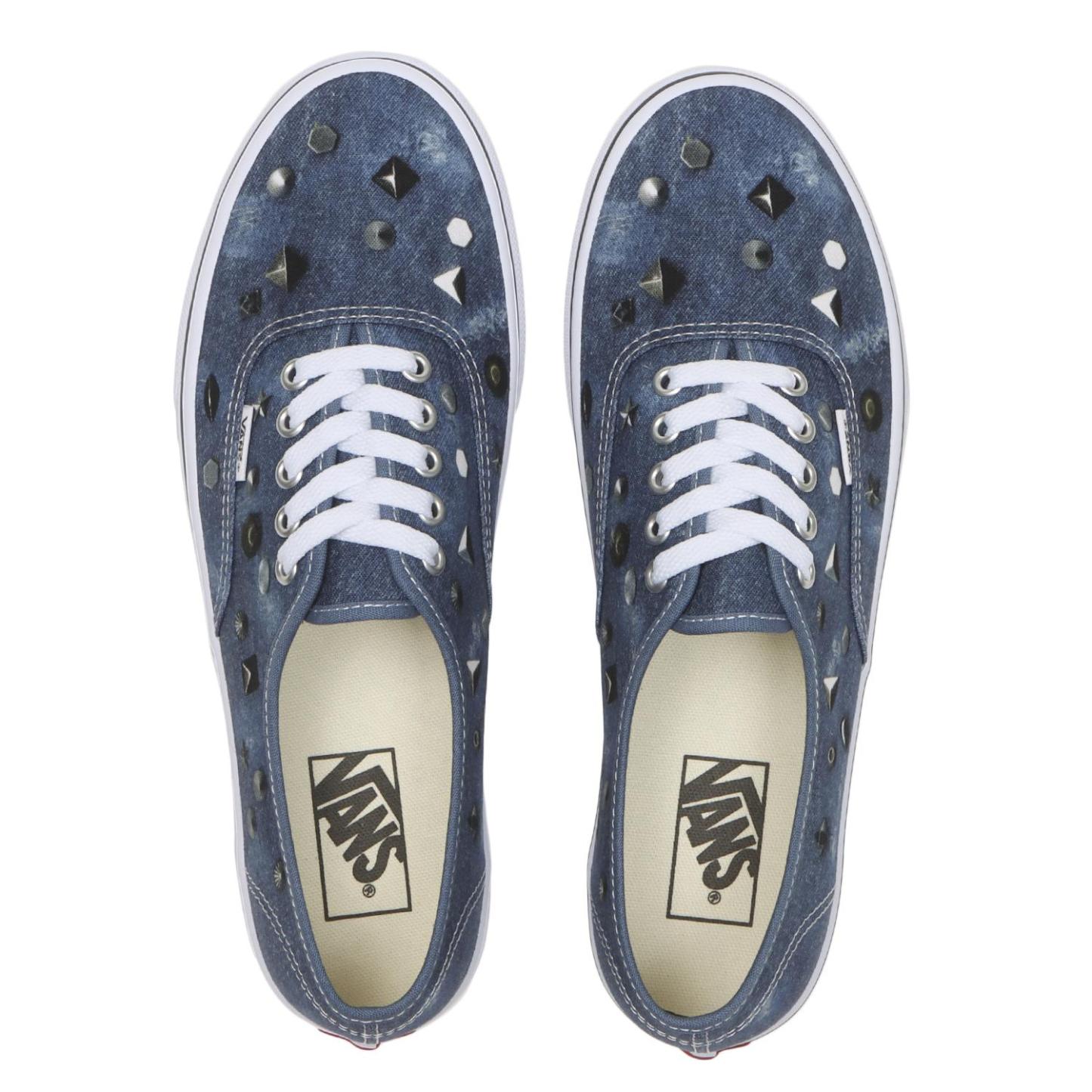 【VANS】 ヴァンズ AUTHENTIC オーセンティック V44CF D.ECT BLACK/BLACK NAVY/WHITE