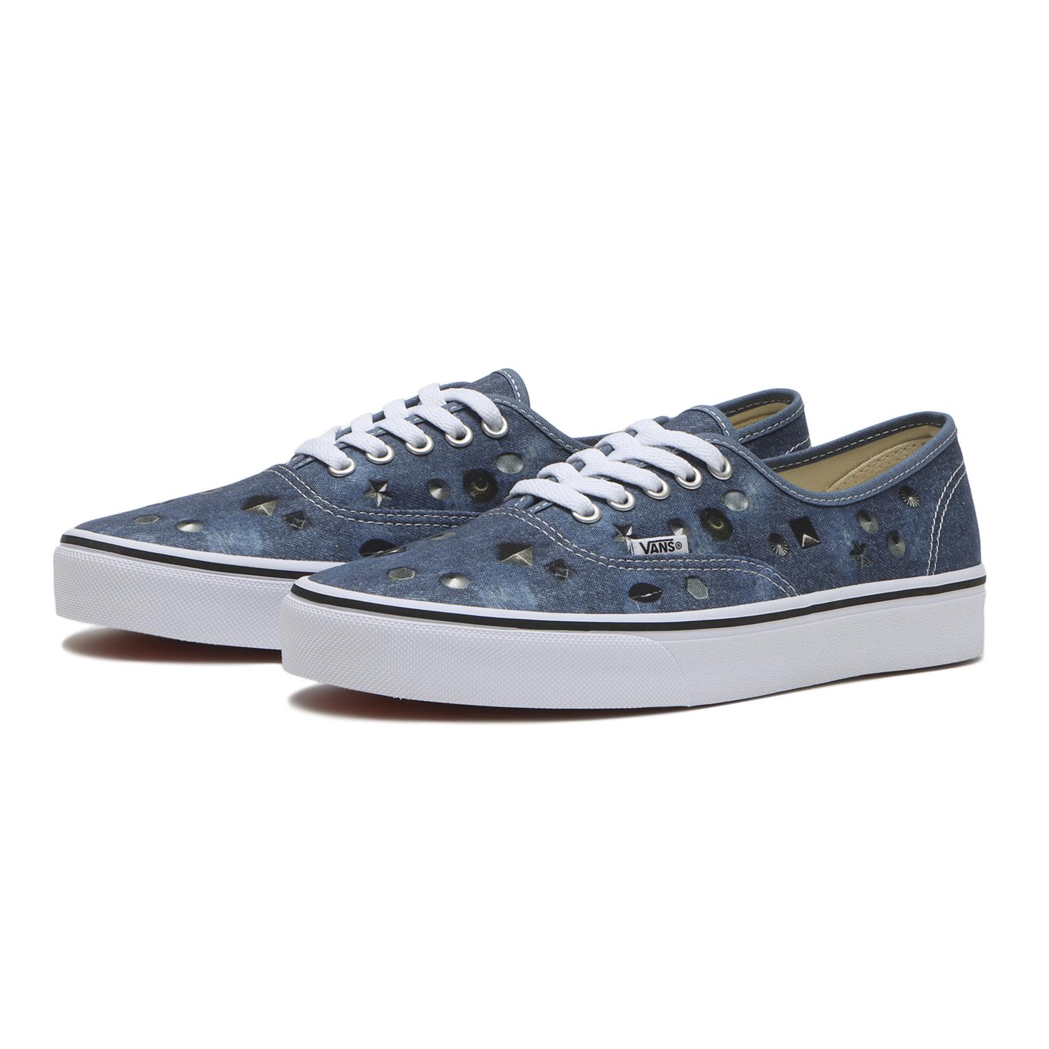 【VANS】 ヴァンズ AUTHENTIC オーセンティック V44CF D.ECT BLACK/BLACK NAVY/WHITE