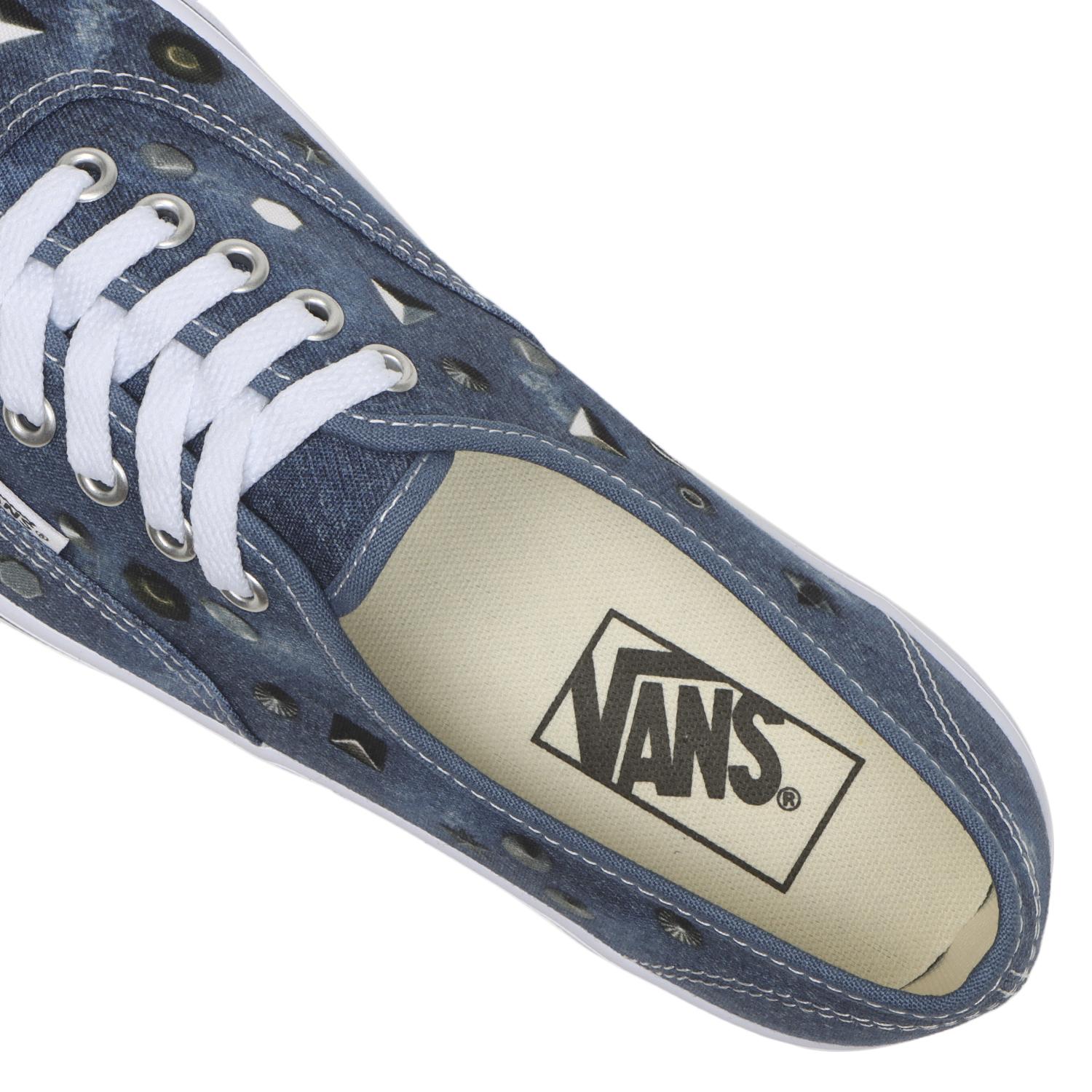 【VANS】 ヴァンズ AUTHENTIC オーセンティック V44CF D.ECT BLACK/BLACK NAVY/WHITE