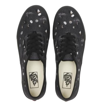 【VANS】 ヴァンズ AUTHENTIC オーセンティック V44CF D.ECT BLACK/BLACK BLACK/BLACK