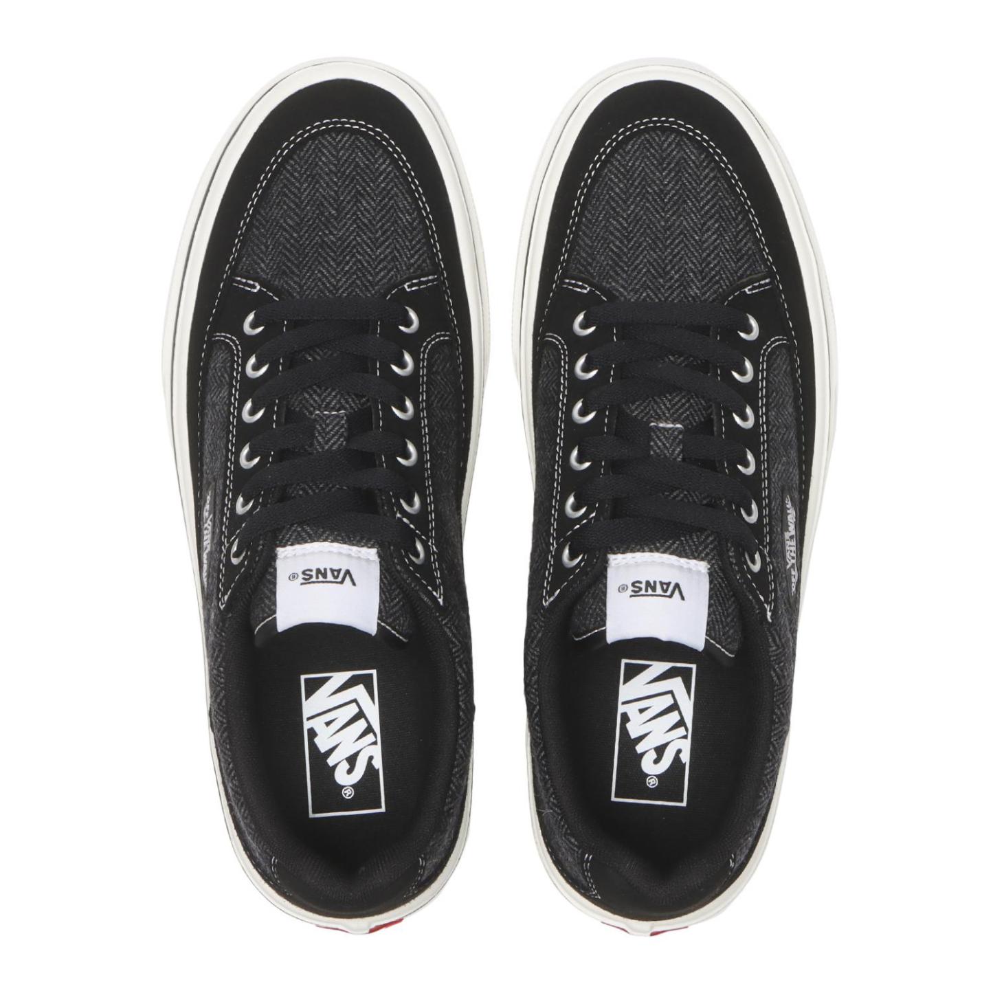 【VANS】 ヴァンズ FINN フィン V3938 TWD BLACK/WHITE BLACK/WHITE