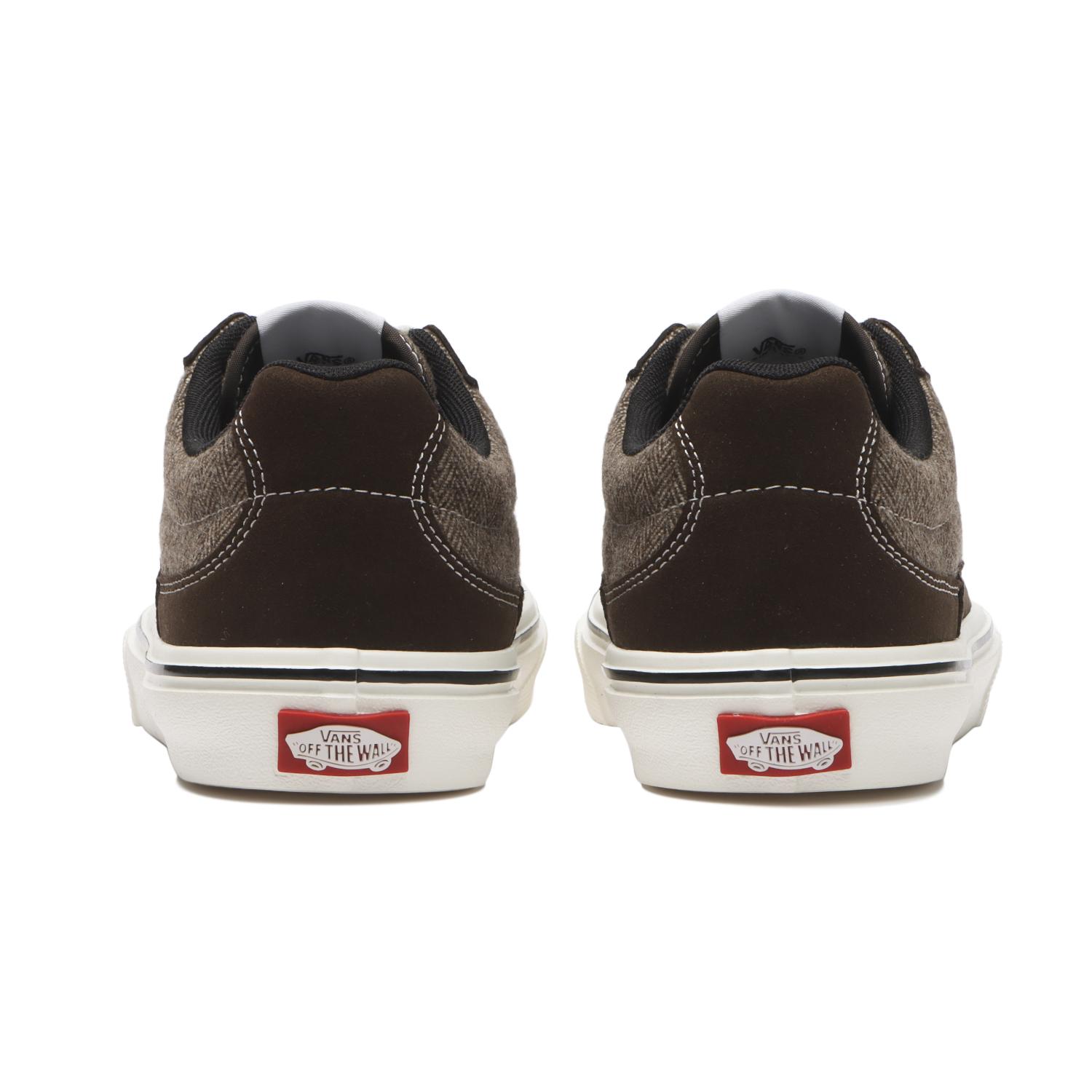 【VANS】 ヴァンズ FINN フィン V3938 TWD BLACK/WHITE BROWN/WHITE