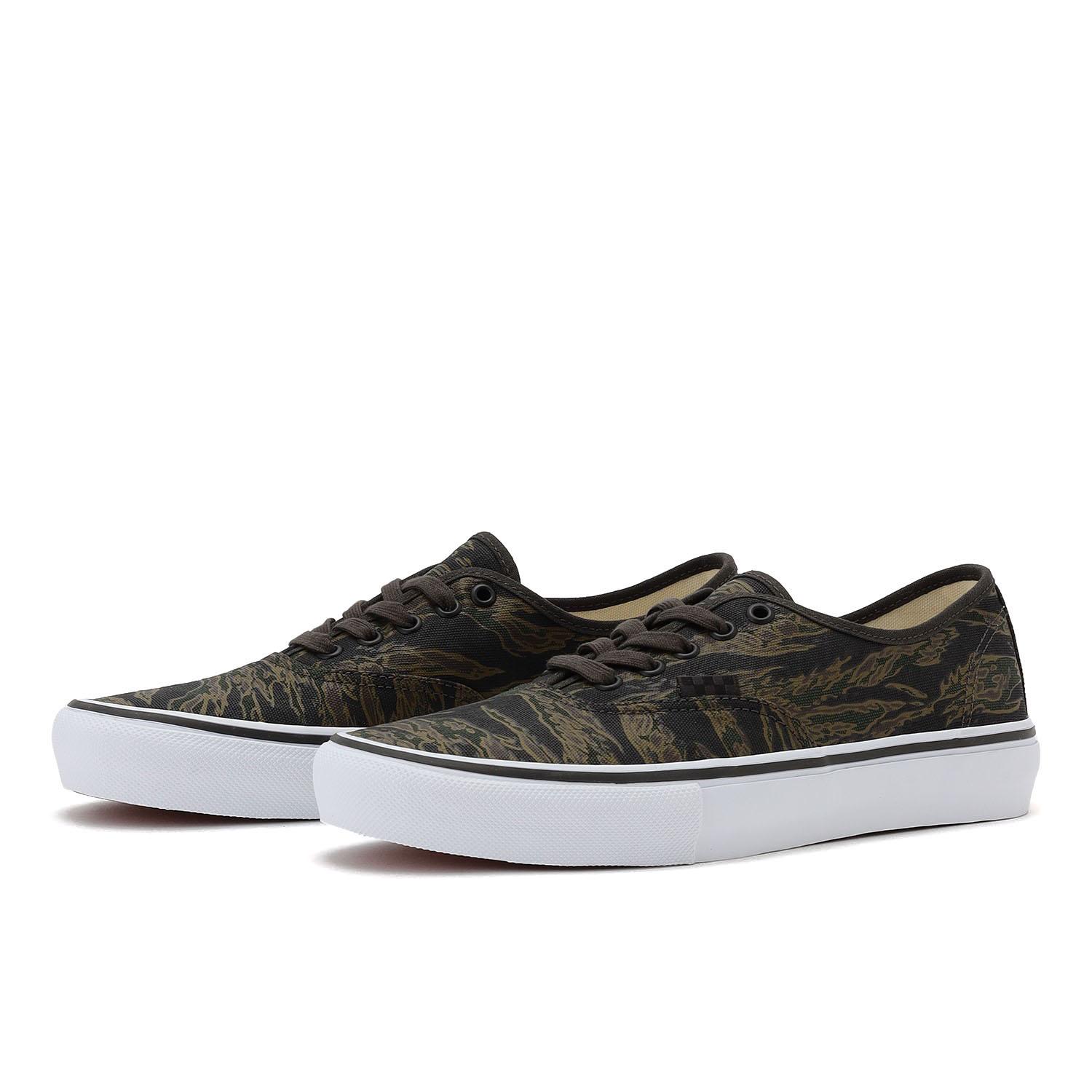 【VANS】 ヴァンズ SKATE AUTHENTIC スケートオーセンティック VN000EER9L7 TIGER CAMO GN TIGER CAMO GN