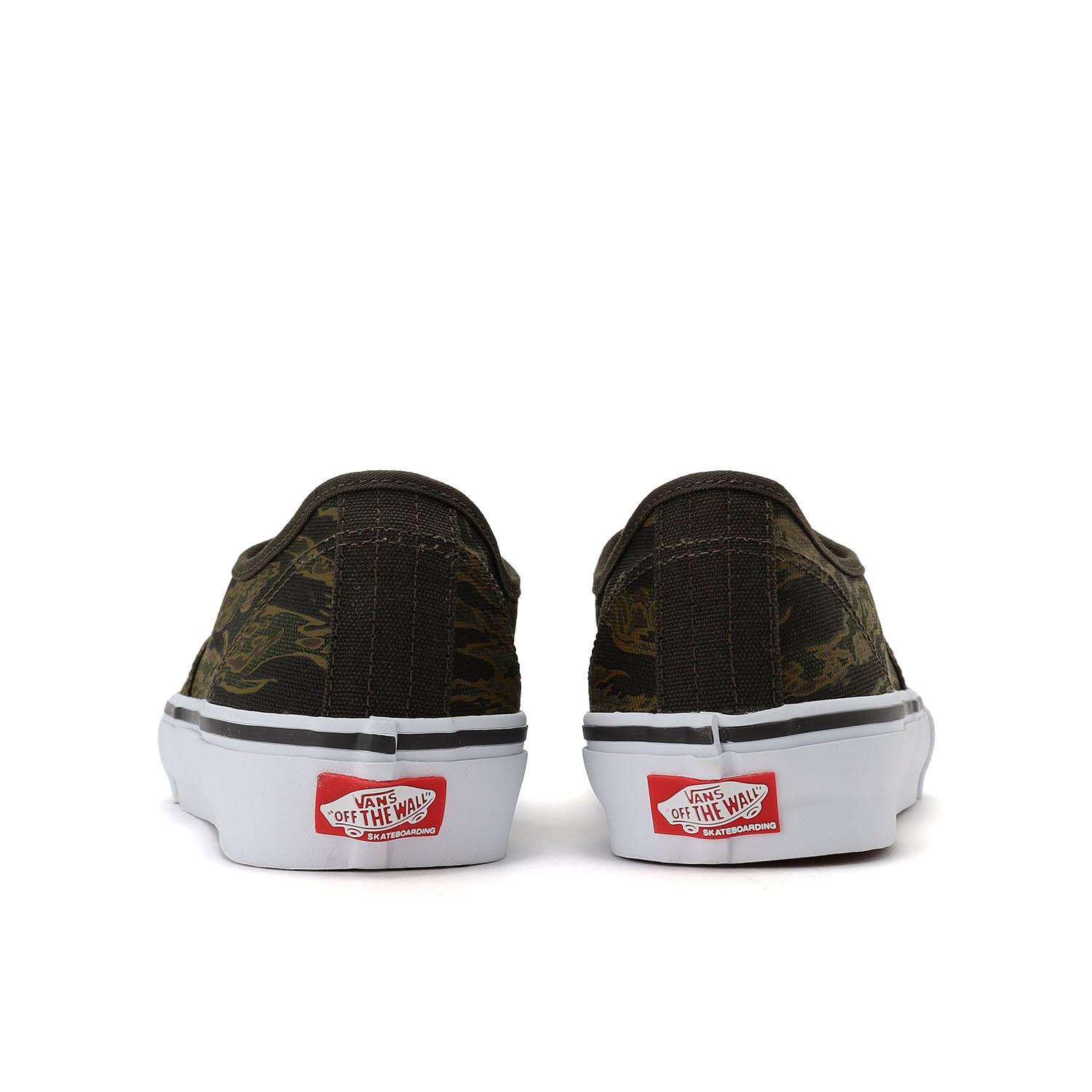 【VANS】 ヴァンズ SKATE AUTHENTIC スケートオーセンティック VN000EER9L7 TIGER CAMO GN TIGER CAMO GN