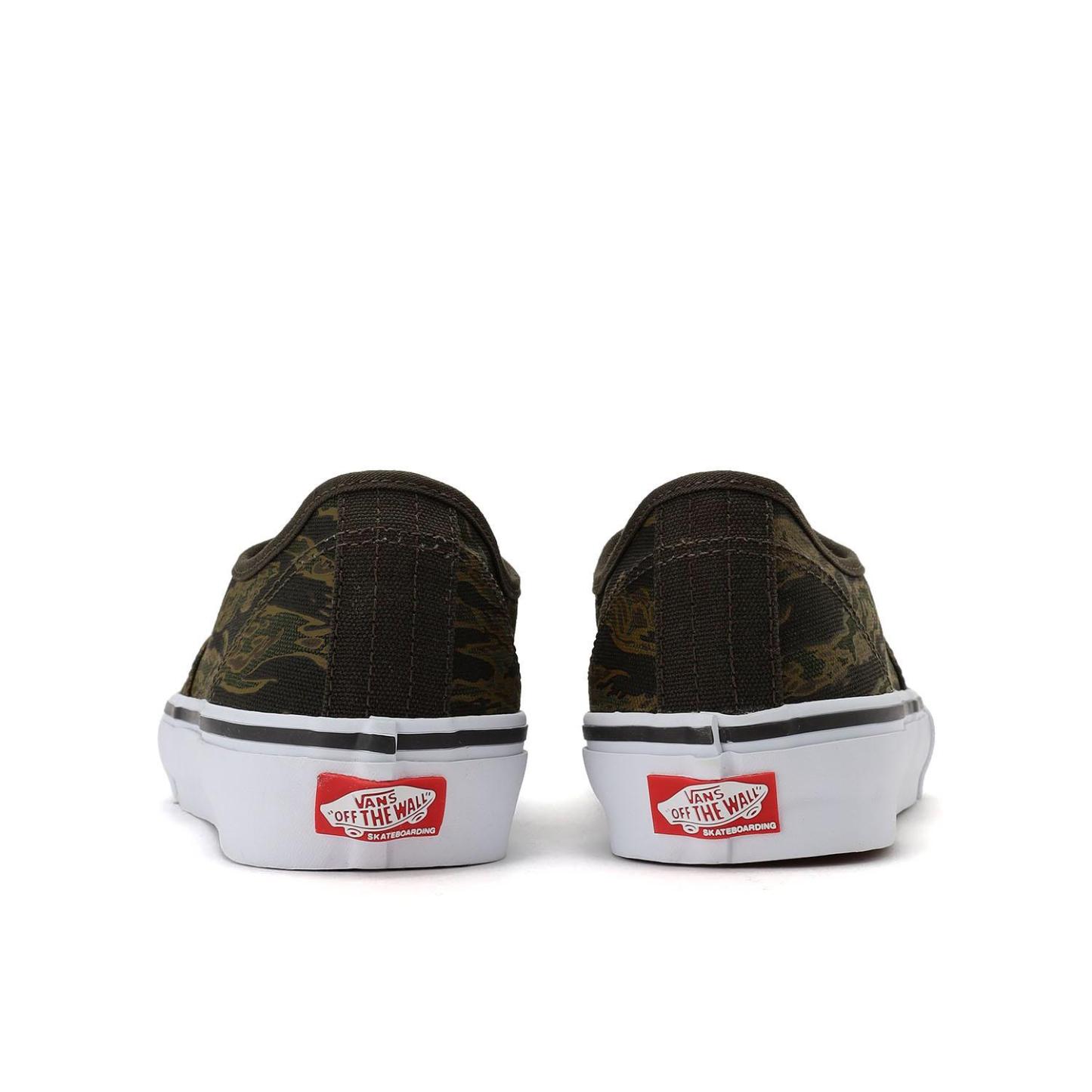 【VANS】 ヴァンズ SKATE AUTHENTIC スケートオーセンティック VN000EER9L7 TIGER CAMO GN TIGER CAMO GN