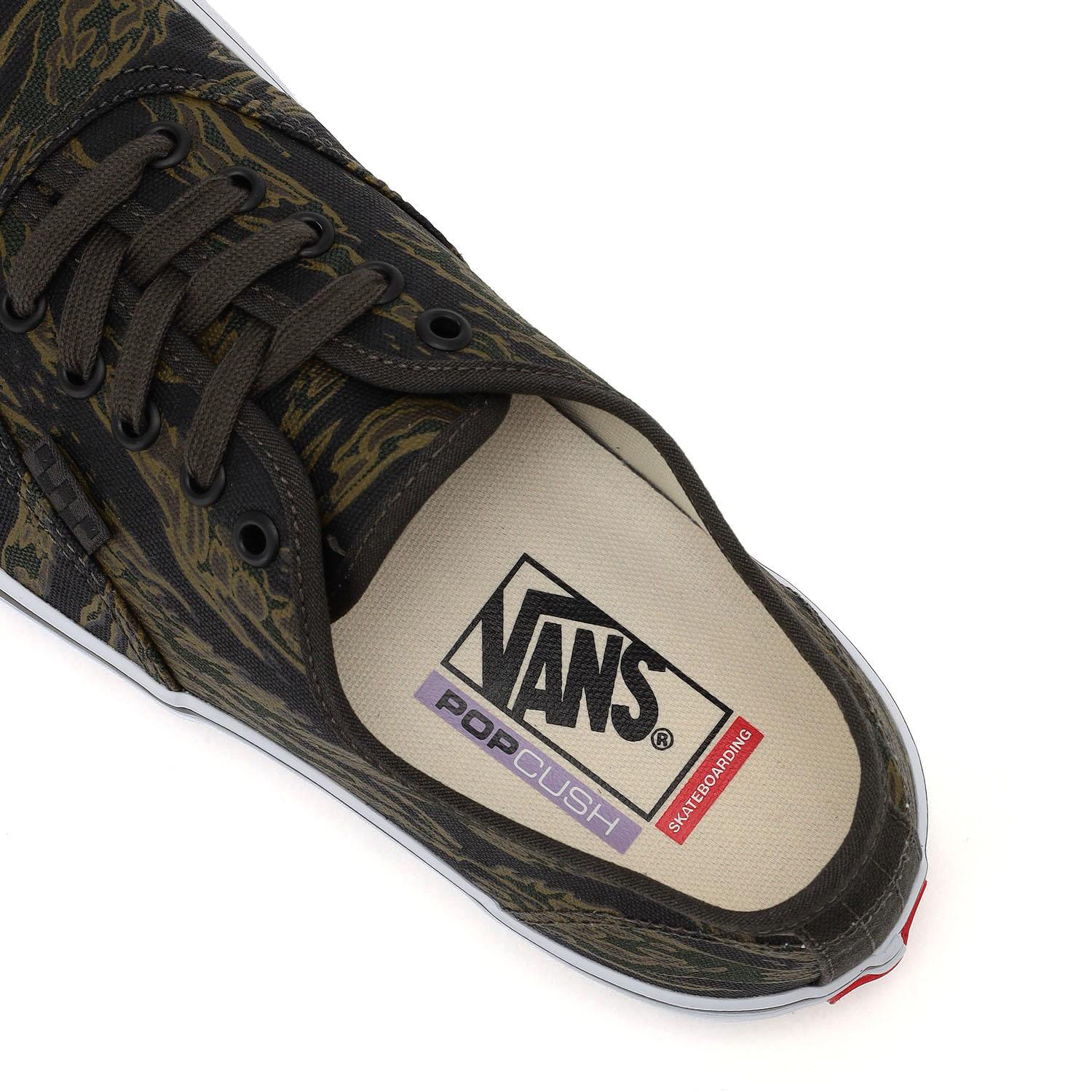 【VANS】 ヴァンズ SKATE AUTHENTIC スケートオーセンティック VN000EER9L7 TIGER CAMO GN TIGER CAMO GN