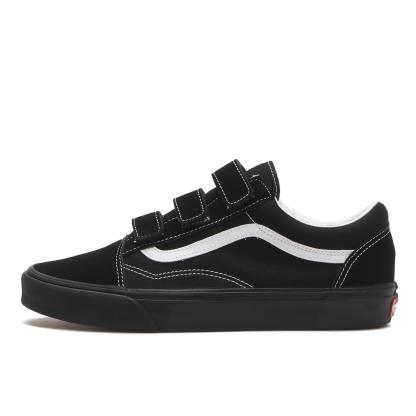 【VANS】 ヴァンズ OLD SKOOL V オールドスクール V VN000V34BM8 *S.CANVAS BLACK *S.CANVAS BLACK