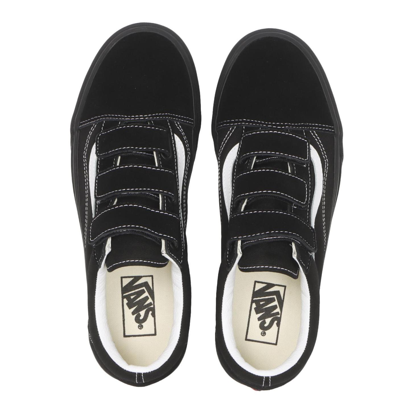 【VANS】 ヴァンズ OLD SKOOL V オールドスクール V VN000V34BM8 *S.CANVAS BLACK *S.CANVAS BLACK