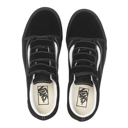 【VANS】 ヴァンズ OLD SKOOL V オールドスクール V VN000V34BM8 *S.CANVAS BLACK *S.CANVAS BLACK