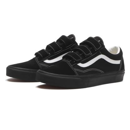 【VANS】 ヴァンズ OLD SKOOL V オールドスクール V VN000V34BM8 *S.CANVAS BLACK *S.CANVAS BLACK