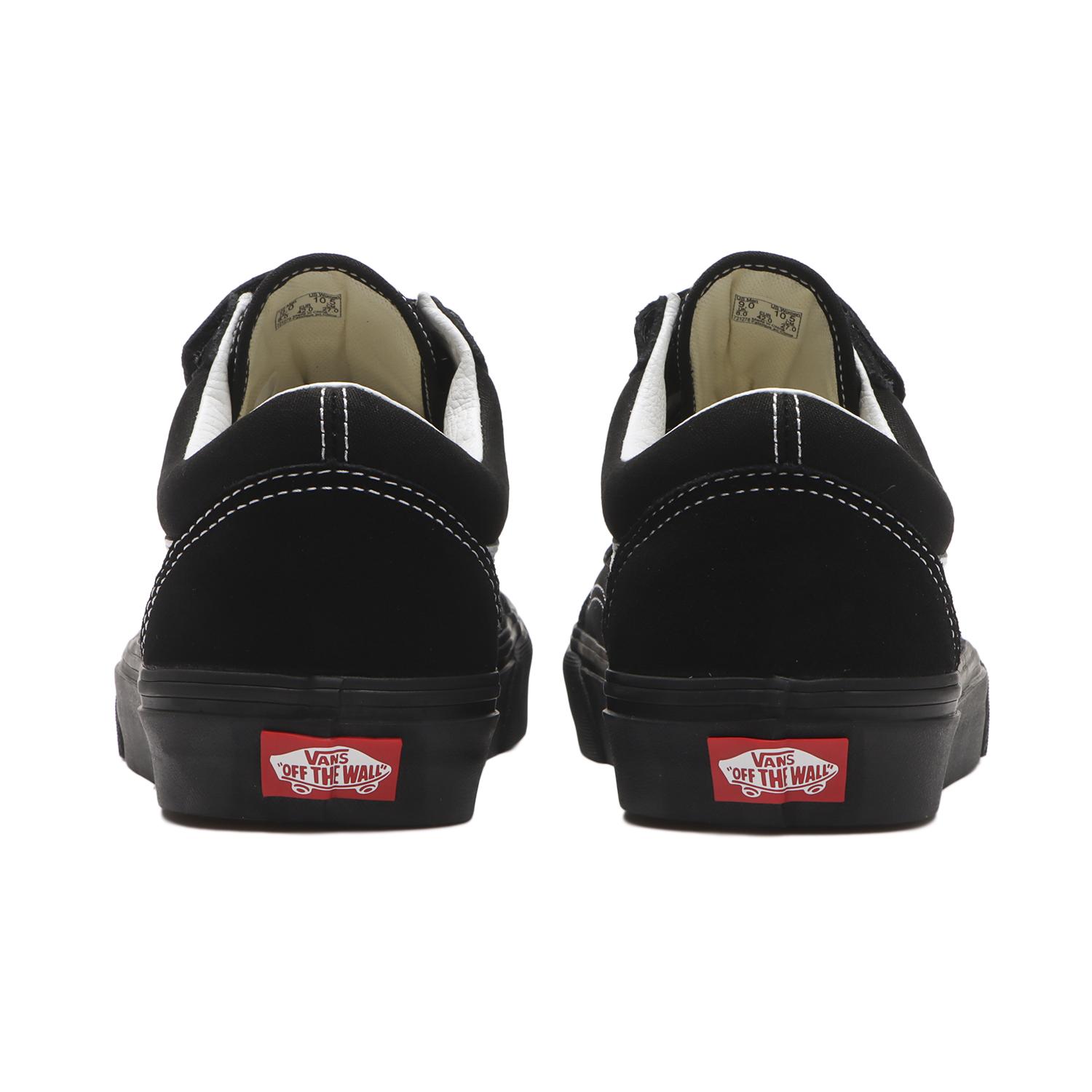 【VANS】 ヴァンズ OLD SKOOL V オールドスクール V VN000V34BM8 *S.CANVAS BLACK *S.CANVAS BLACK