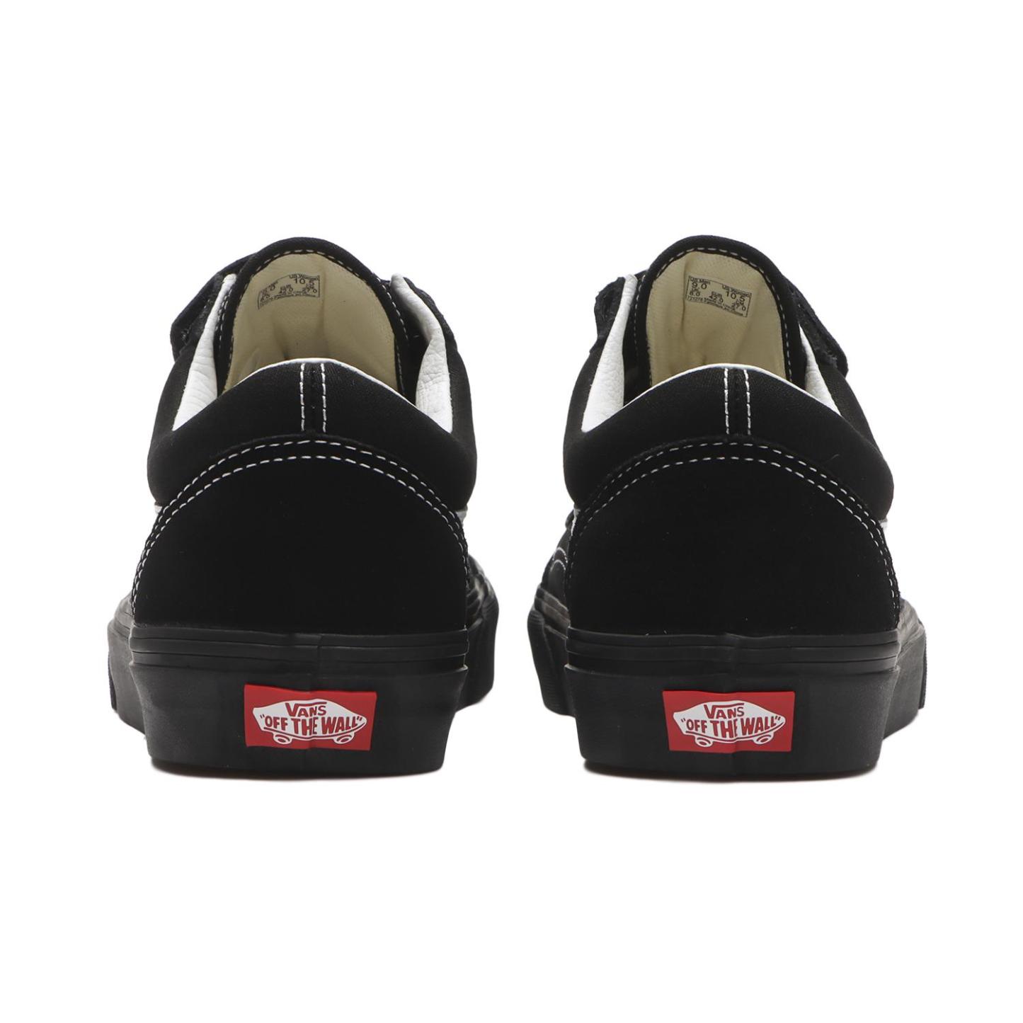 【VANS】 ヴァンズ OLD SKOOL V オールドスクール V VN000V34BM8 *S.CANVAS BLACK *S.CANVAS BLACK