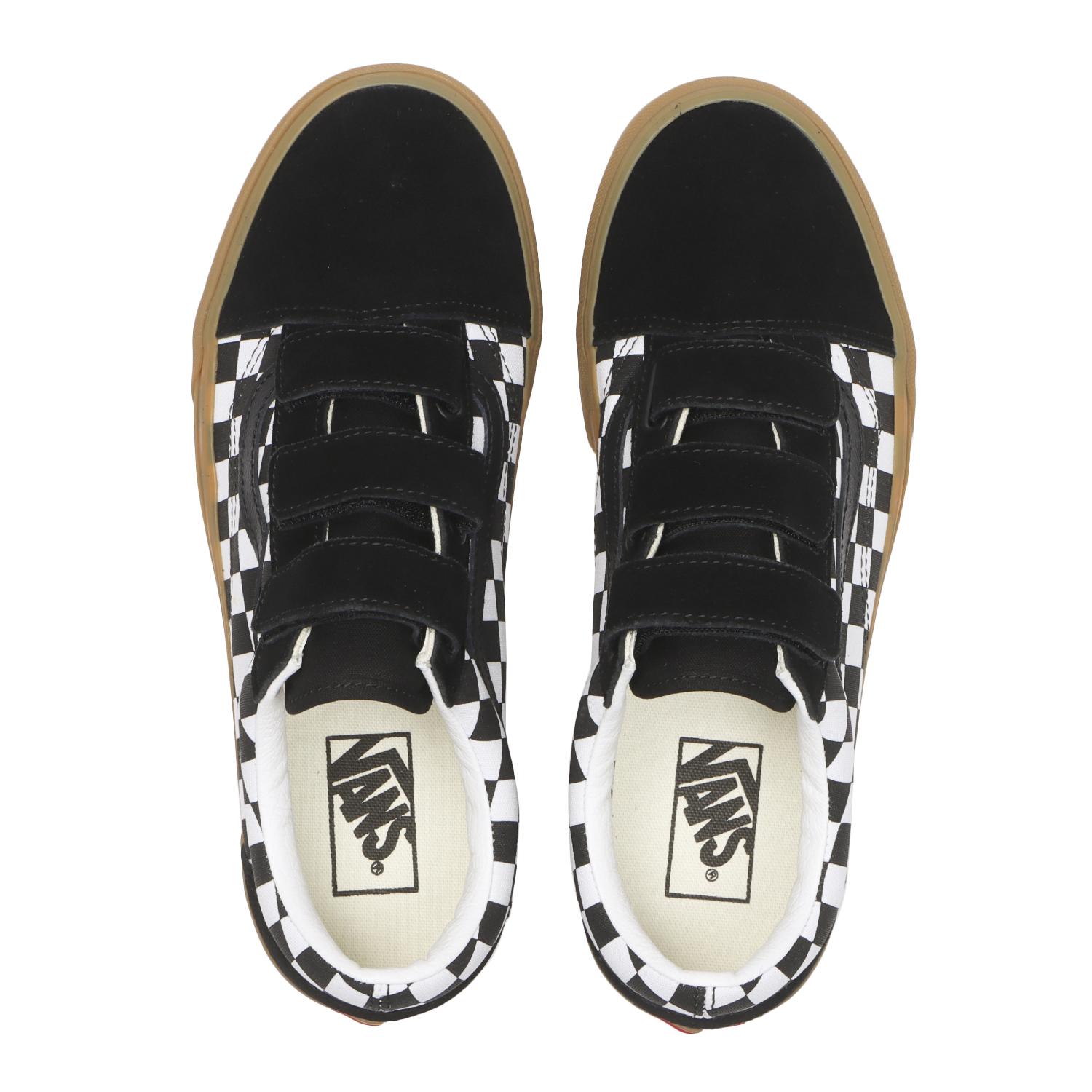 【VANS】 ヴァンズ OLD SKOOL V オールドスクール V VN000V34705 *S.CANVAS CHK *S.CANVAS CHK