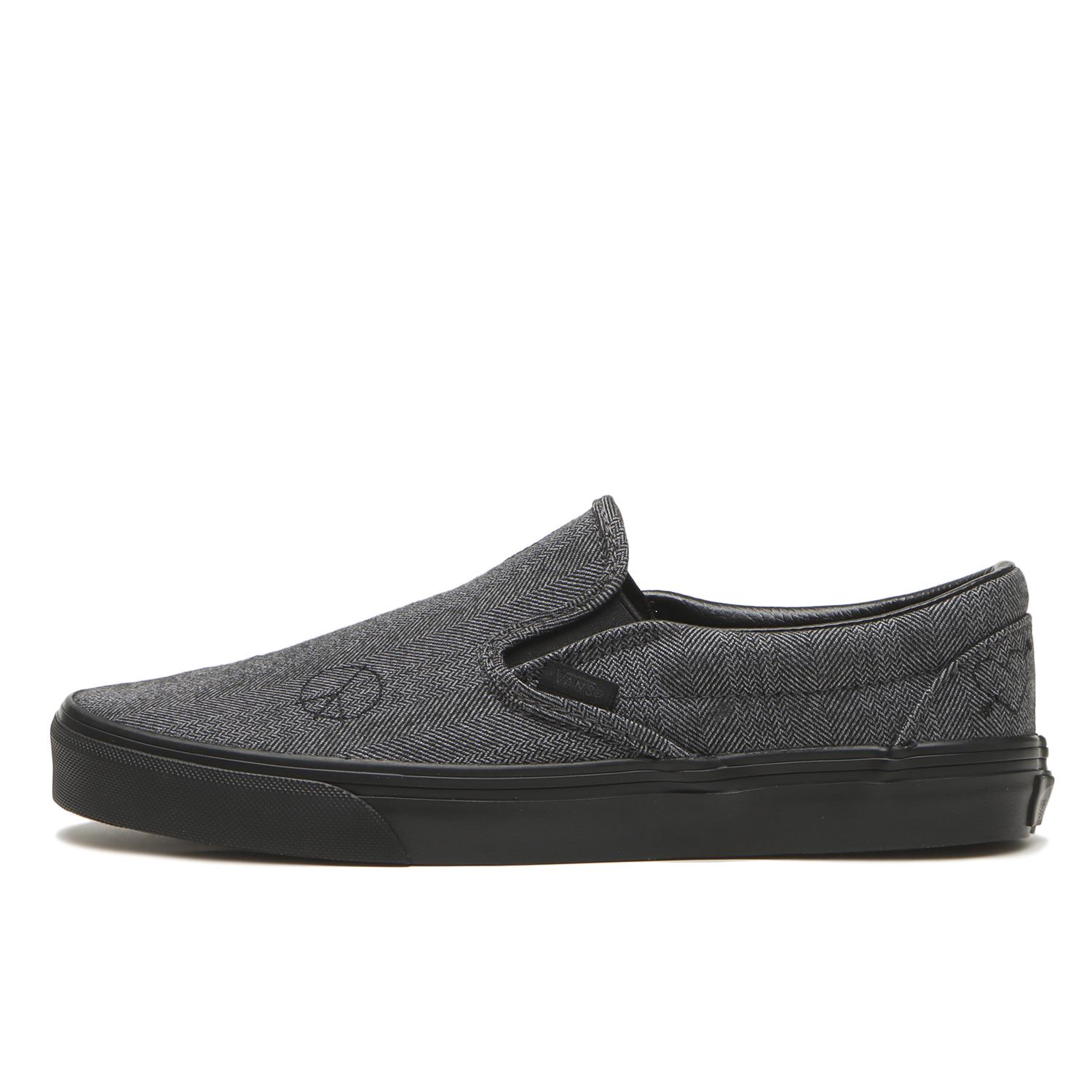 【VANS】 ヴァンズ CLASSIC SLIP-ON スリッポン VN000BVZ239 WOOL GRAY/BLK WOOL GRAY/BLK