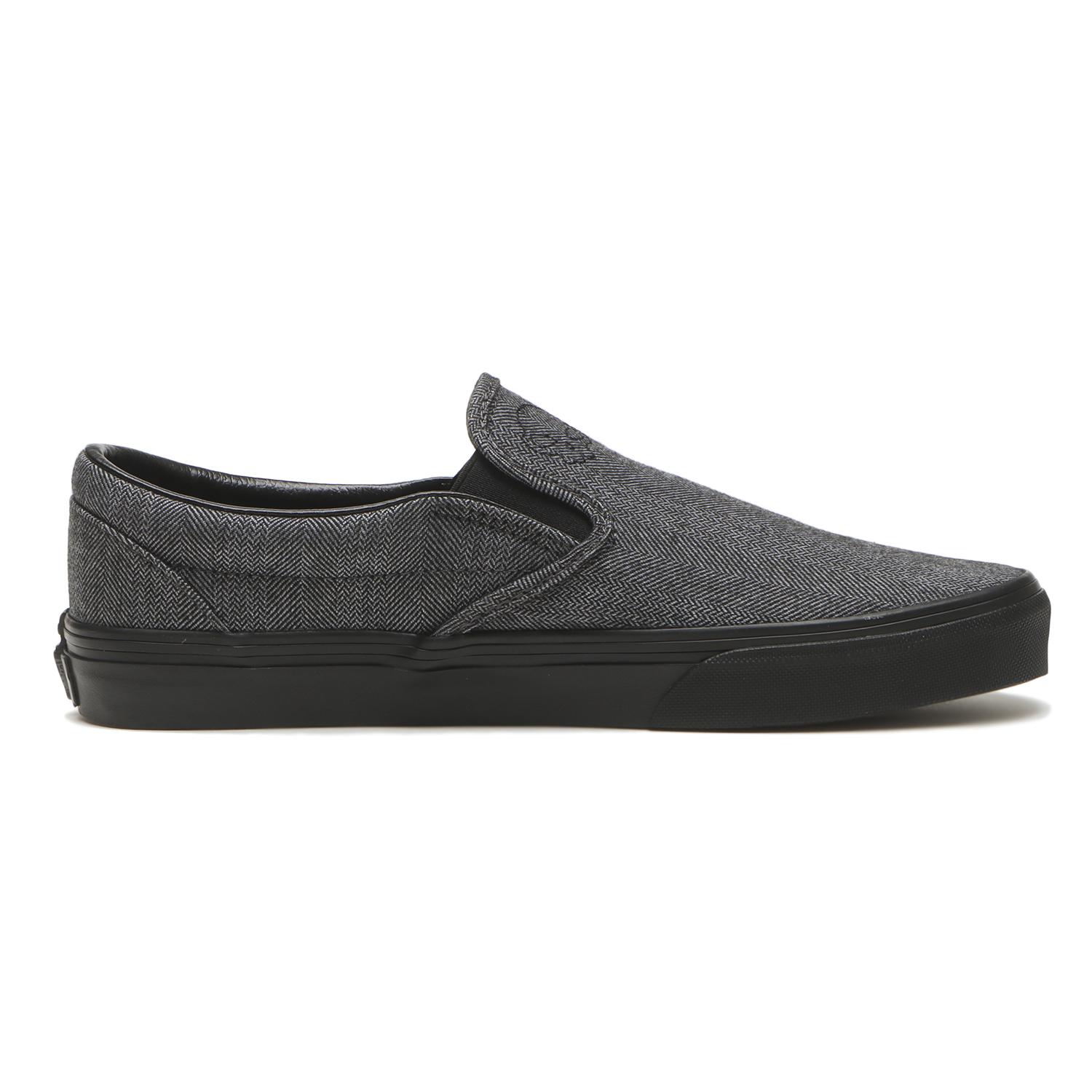 【VANS】 ヴァンズ CLASSIC SLIP-ON スリッポン VN000BVZ239 WOOL GRAY/BLK WOOL GRAY/BLK