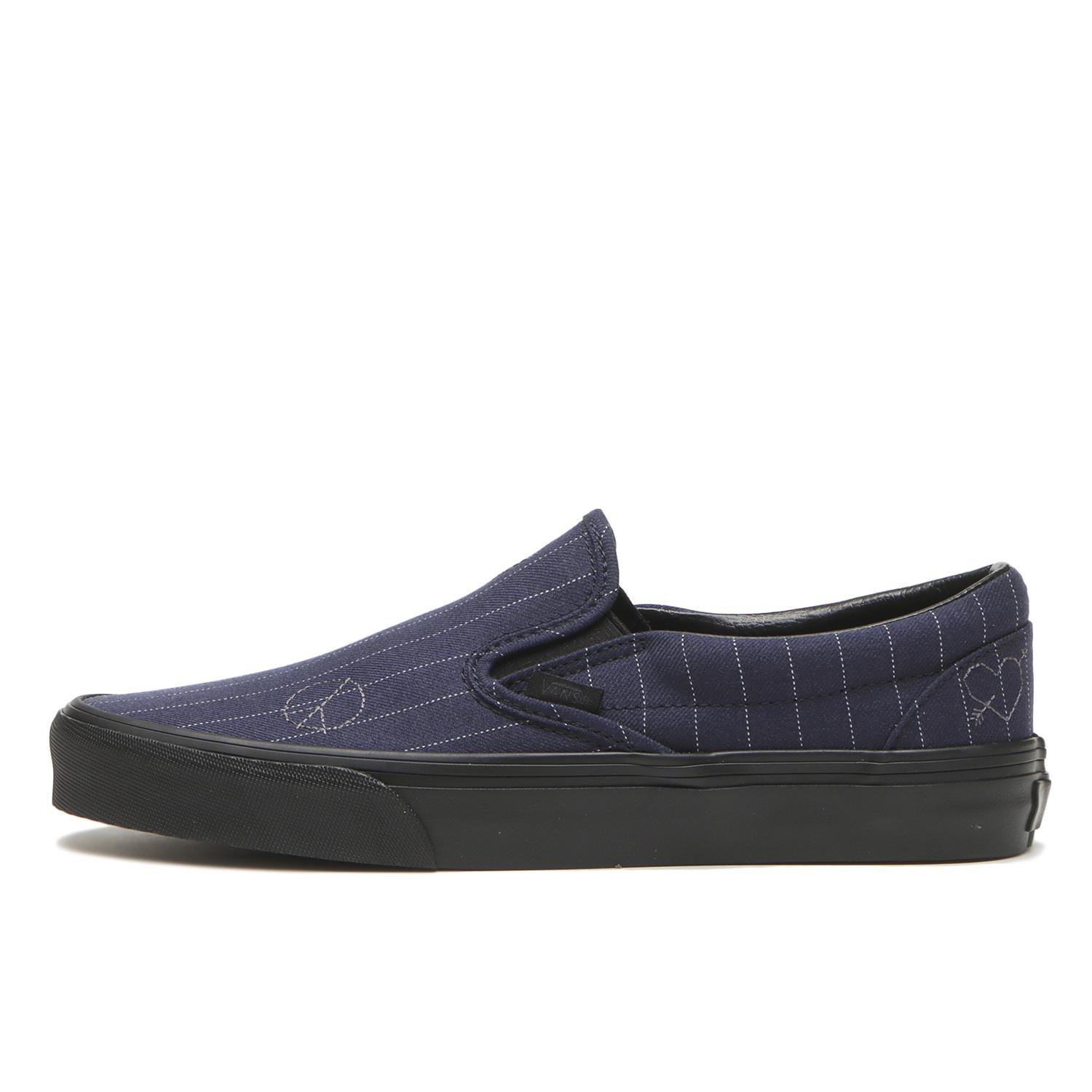 【VANS】 ヴァンズ CLASSIC SLIP-ON スリッポン VN000BVZNGV WOOL NAVY/BLK WOOL NAVY/BLK