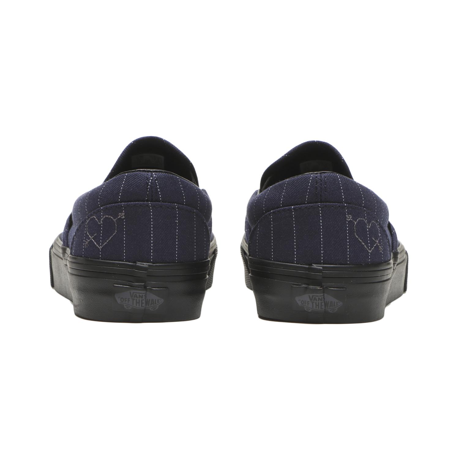 【VANS】 ヴァンズ CLASSIC SLIP-ON スリッポン VN000BVZNGV WOOL NAVY/BLK WOOL NAVY/BLK